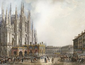 Facciata Del Duomo — Alessandro Sanquirico
