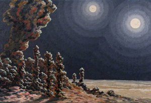 Two Moons – Landscape — Arthur R Griffith