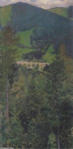 Landscape In Semmering — Koloman Moser