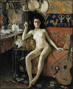 Démasquée — Akseli Gallen-kallela