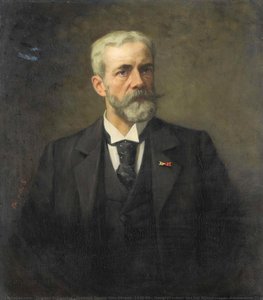 Frederik Daniël Otto Obreen (1840-96). Hoofddirecteur van het Rijksmuseum, Amsterdam, Thérèse Schwartze, 1883 - 1896