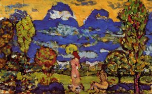 Blue Mountains — Maurice Brazil Prendergast
