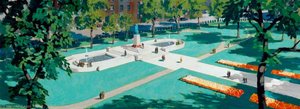 The Roosevelt Memorial, London — Frederick Donald Blake