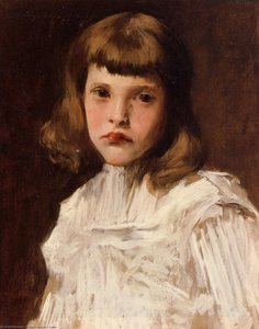 Portrait Of Dorothy — William Merritt Chase, Impressionism