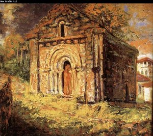 The Little Chapel Chancelade — Grant Wood