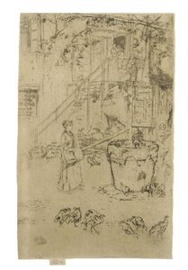 Turkeys — James Abbott Mcneill Whistler, Tonalism