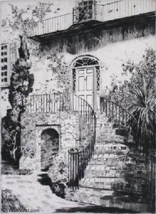 Doorway On Tradd Street — Alfred Heber Hutty
