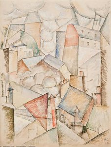 Rooftops — Fernand Léger, Geometric Abstraction