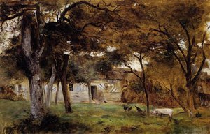 Farm In Normandy — Berthe Morisot