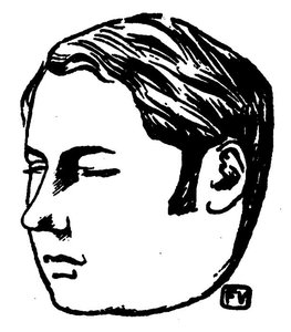 Portrait Of French Poet Jules Laforgue — Félix Vallotton