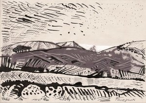 Landscape With A Church — Jerzy Faczynski