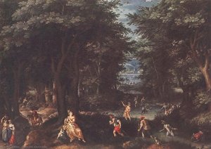 Landscape with Leto and Peasants of Lykia
