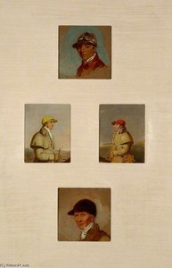 Studies Of Sixteen Jockeys Ii — Abraham Cooper
