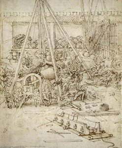 An Artillery Park.jpg — Leonardo Da Vinci, Early Renaissance