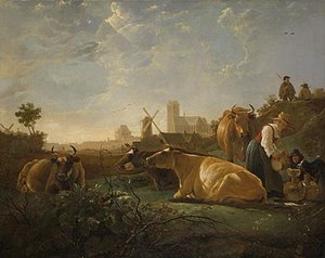 The-large-dort — Aelbert Jacobsz Cuyp