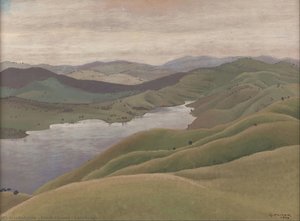 Landscape — Elioth Gruner, Impressionism
