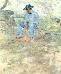 Young Routy At Celeyran — Henri De Toulouse-lautrec