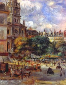 Church Of The Holy Trinity In Paris — Pierre-auguste Renoir, Impressionism