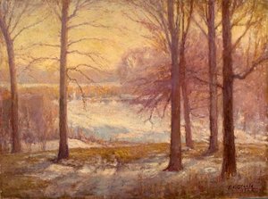 Winter Scene — Theodore Clement Steele