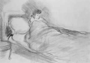 Woman In A Bed — Everett Shinn