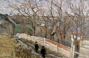 The April Morning — Konstantin Yuon