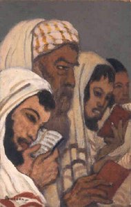 Juifs À La Synagogue — André Sureda