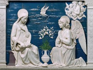 Annunciation — Andrea Della Robbia