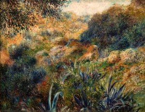 Algerian Landscape. The Ravine Of The Femme Sauvage — Pierre-auguste Renoir