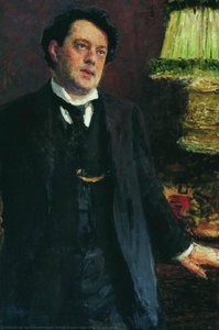 Portrait Of Lawyer Oskar Osipovich Grusenberg — Ilya Yefimovich Repin