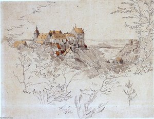 Schloss Colditz In Sachsen — Ernst Ferdinand Oehme