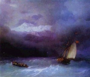 Stormy Sea.