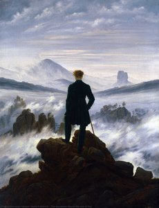 The Wanderer Above The Sea Of Fog — Caspar David Friedrich, Romanticism
