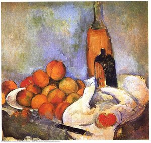 Still Life With Bottles And Apples — Paul Cézanne
