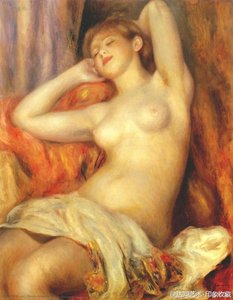 Sleeping Woman — Pierre-auguste Renoir