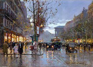 Boulevard De La Madeleine — Edouard Cortès