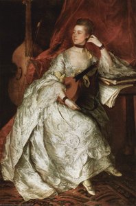 Portrait Of Ann Ford (later Mrs. Thicknesse) — Thomas Gainsborough