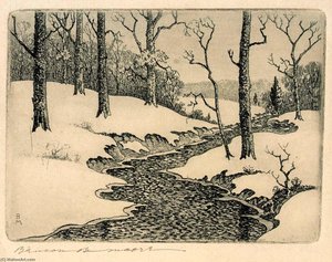 Winter in Langdon Park