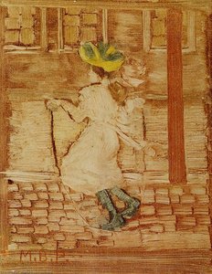 Jumping Rope — Maurice Brazil Prendergast