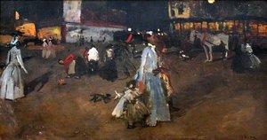An Evening On The Dam In Amsterdam — George Heidrik Breitner