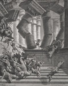 Death Of Samson — Paul Gustave Doré