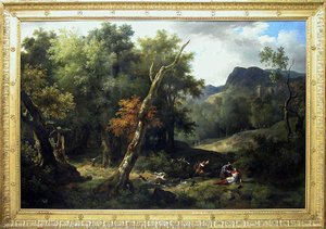 Carloman Blessé À Mort Dans La Forêt D'yvelines — Jean Charles Joseph Rémond