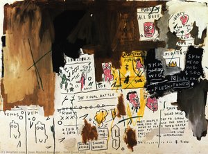 Skin Head Wig — Jean Michel Basquiat, Neo Expressionism