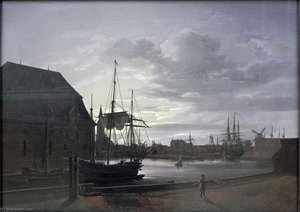 Frederiksholms Canal in Copenhagen with Christian IV's Brewery