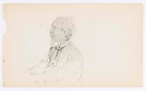 Untitled (head Of Bearded Man) — Howard Russell Butler