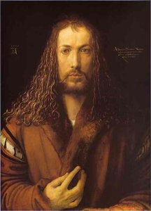 Self-portrait At 28 — Albrecht Dürer