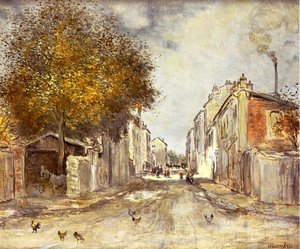 The Village In Spring — Jean-françois Raffaelli