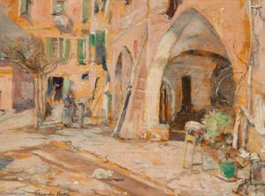 Pink, Green And Gold, Italy — Alexander Ignatius Roche