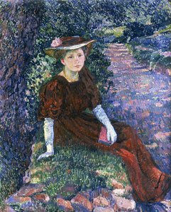 Portrait Of Daisy Weber — Theo Van Rysselberghe