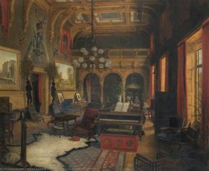 The Saloon, Sandringham, Norfolk — Alfred Balding