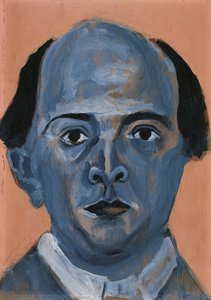 Blue Self-Portrait